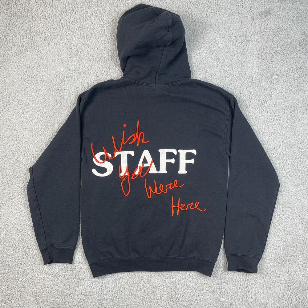 AstroWorld Hoodie Mens Small Black Travis Scott Tour Merch Staff Sweatshirt